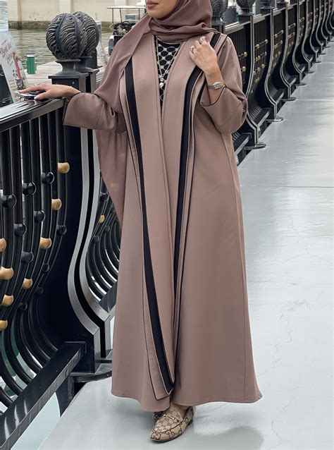 layered abayas.